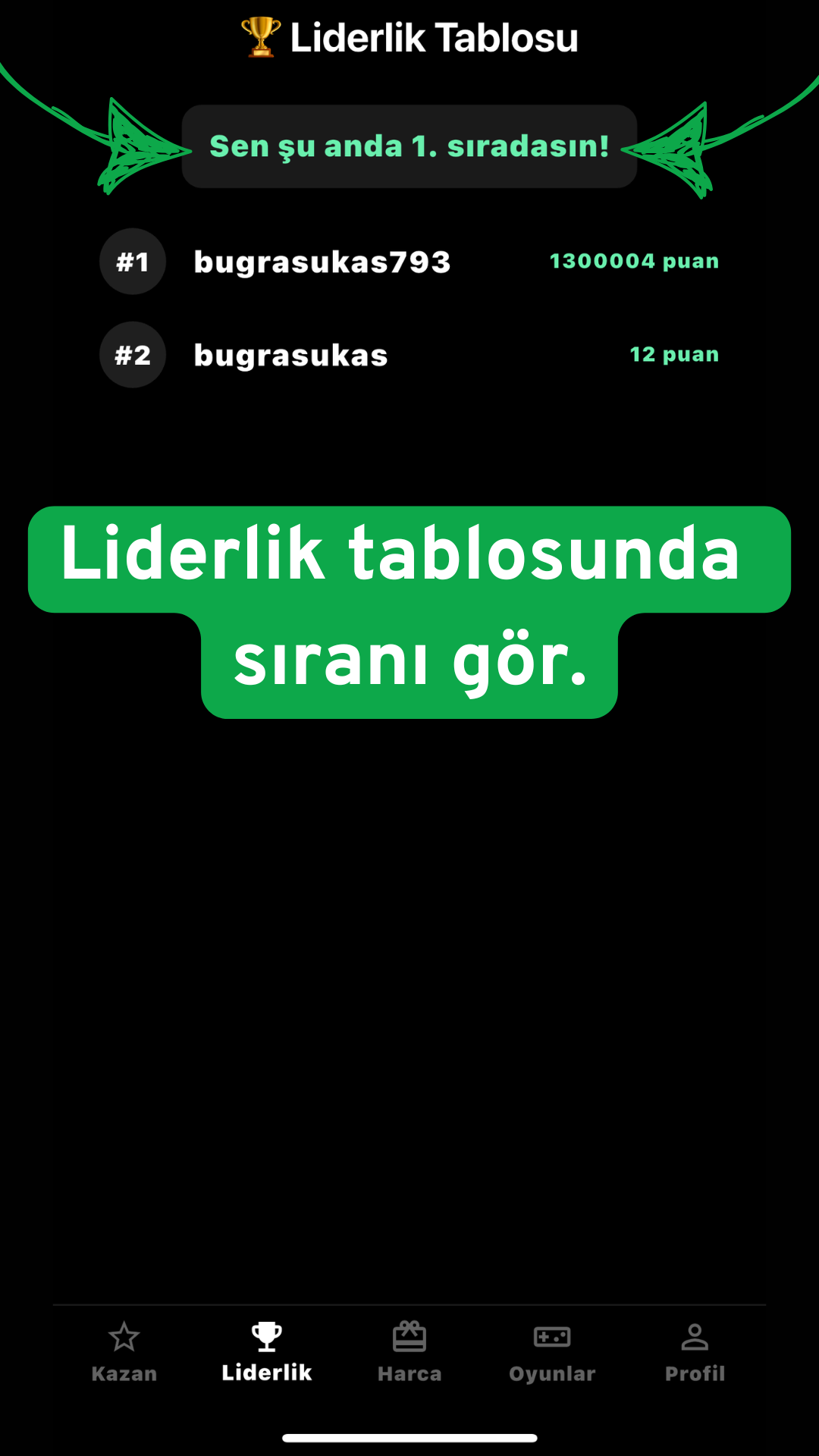 Liderlik Tablosu Görseli
